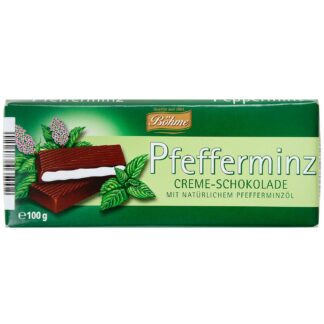 Böhme Pfefferminz Creme-Schokolade