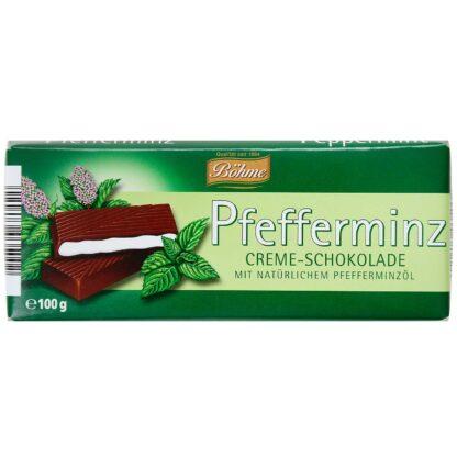 Böhme Pfefferminz Creme-Schokolade